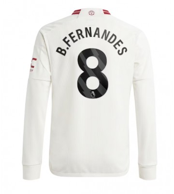 Manchester United Bruno Fernandes #8 Replika Tredjetrøje 2023-24 Langærmet